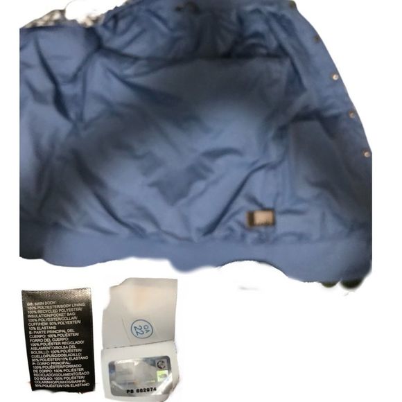 NWOT $149 The North Face | Anna | Blue Ombre Leopard Jacket Slightly Oversized - Picture 8 of 14